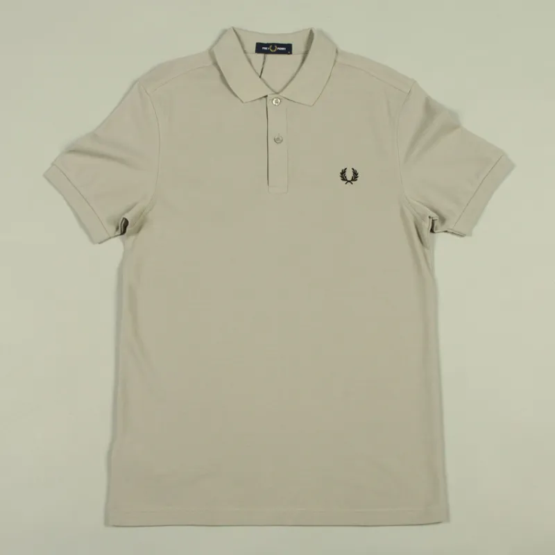 Fred Perry Plain Polo Shirt M6000 - Concrete